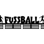 Medaillenhalter Fussball 80 cm