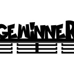 Medaillenhalter Gewinner 40 cm