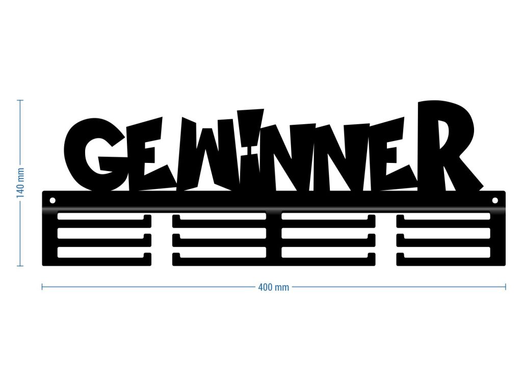Medaillenhalter Gewinner 40 cm - Image 3