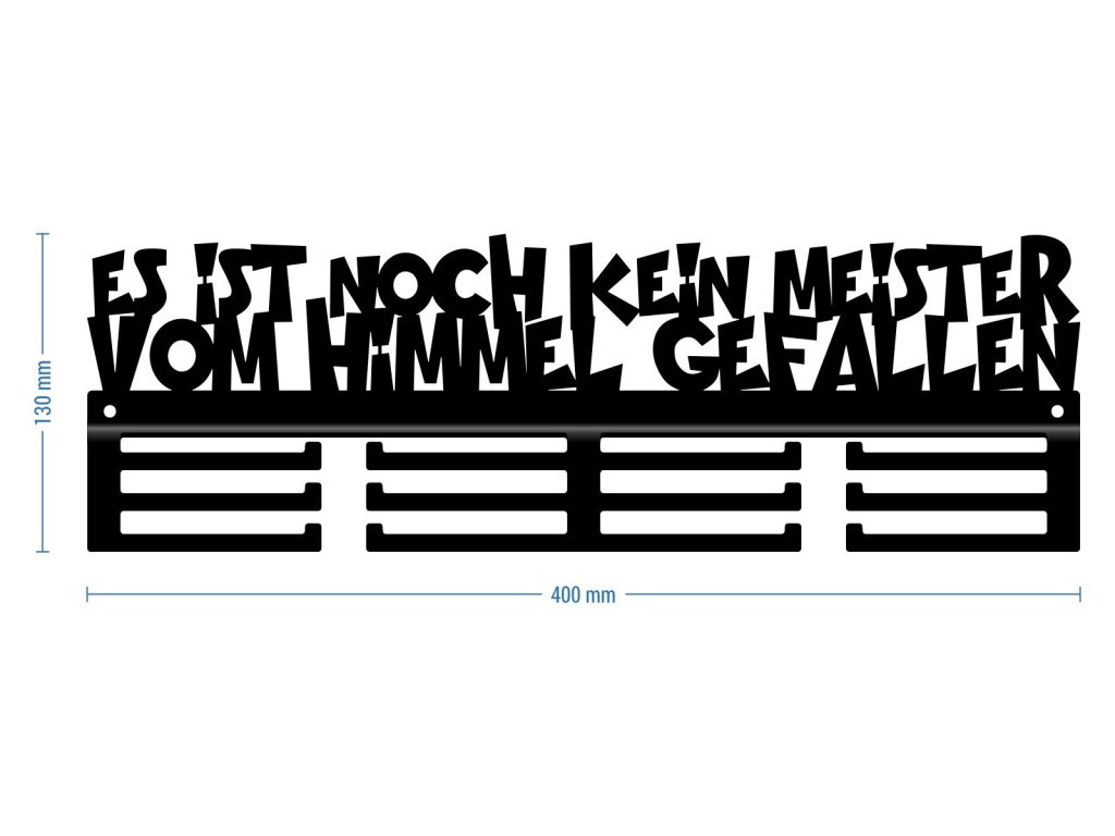 Medaillenhalter Es ist noch kein 40 cm - Image 3