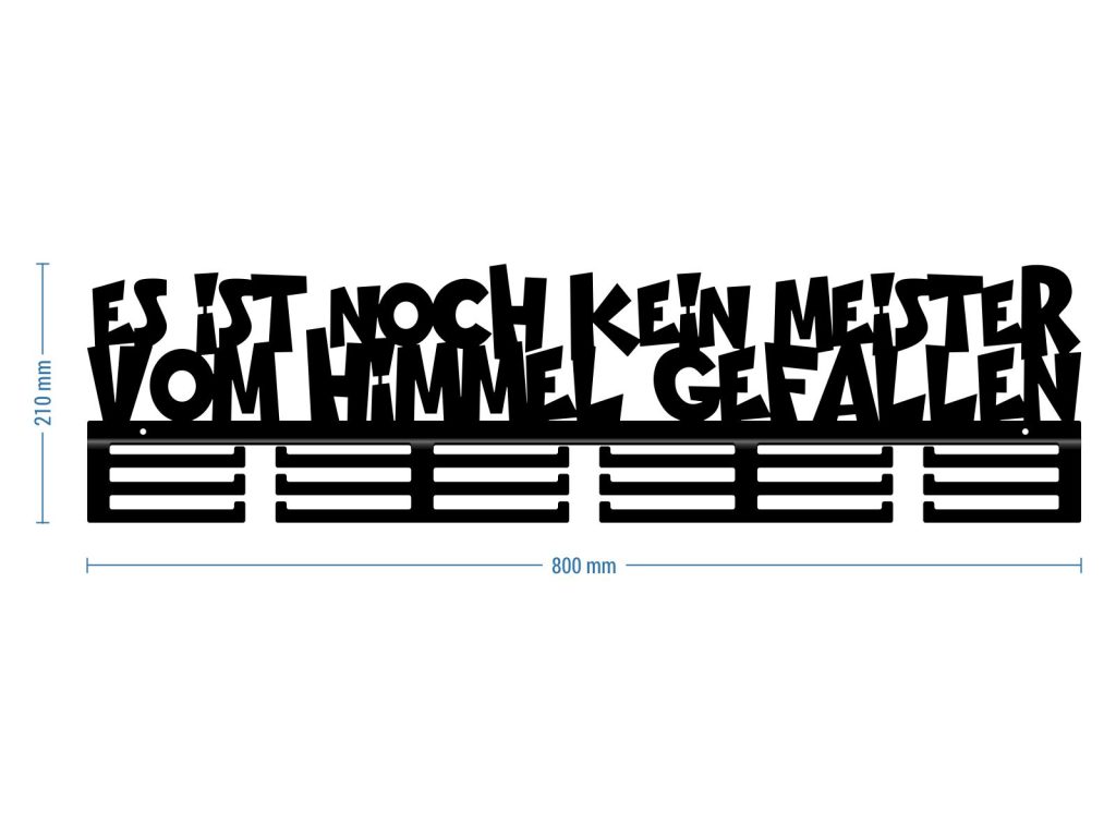Medaillenhalter Es ist noch kein 80 cm - Image 3