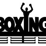 Medaillenhalter Boxing II 40 cm