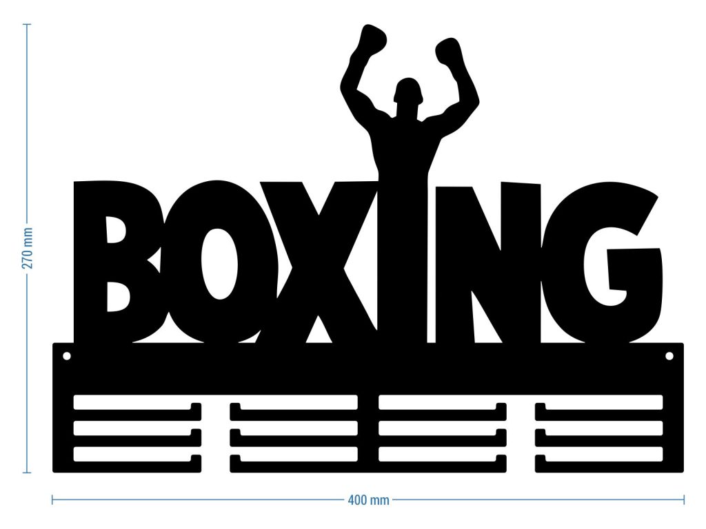 Medaillenhalter Boxing II 40 cm - Image 2