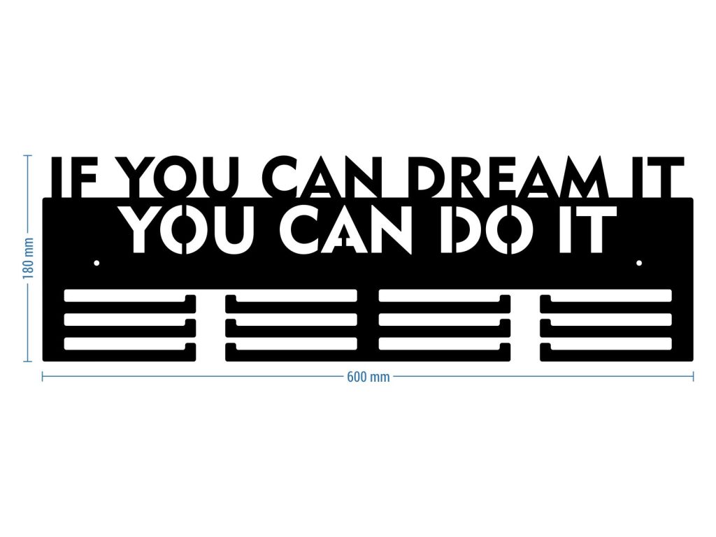 Medaillen Aufhänger If you can 60 cm - Image 2