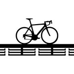 Medaillenhalter Fahrrad 80 cm