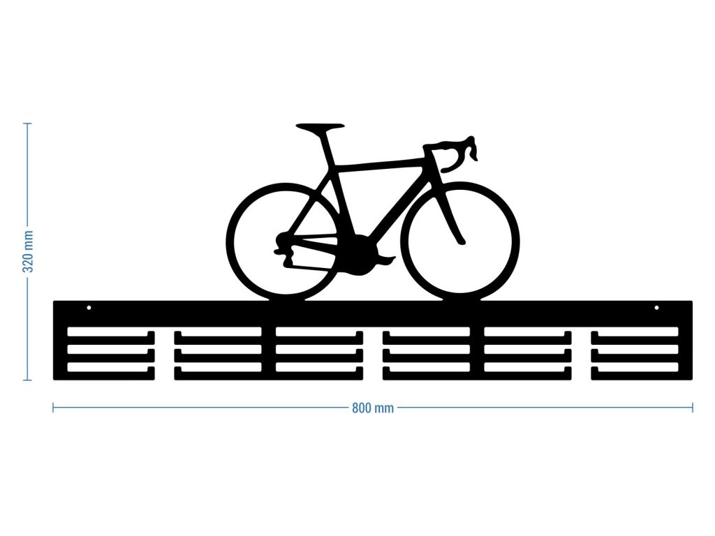 Medaillenhalter Fahrrad 80 cm - Image 2
