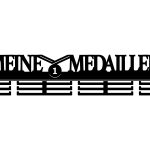Medaillenhalter Meine Medaillen 80 cm