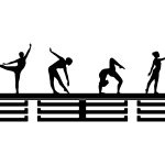 Medaillenhalter Acrobatics II 60 cm