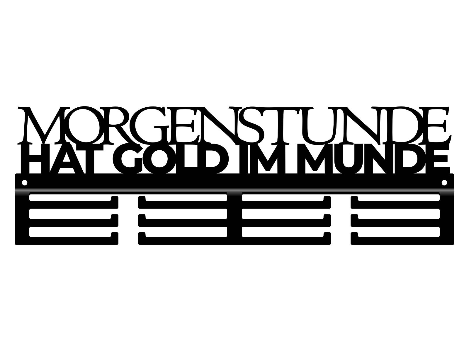 med223-40-cza Medaillenhalter Morgenstunde 40 cm - Image 1