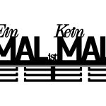 Medaillenhalter Einmal ist keinmal 40 cm