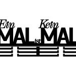 Medaillenhalter Einmal ist keinmal 60 cm