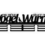 Medaillenhalter Der frühe Vogel fängt den Wurm 40 cm