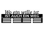 Medaillenhalter Wo ein Wille 40 cm