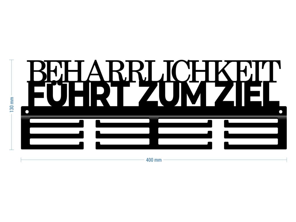Medaillenhalter Beharrlichkeit führt zum Ziel 40 cm - Image 3