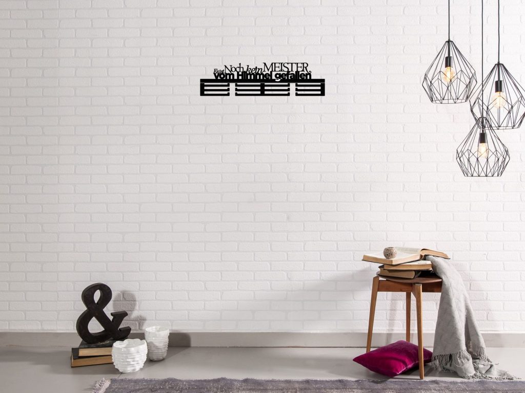 Medaillenhalter Es ist noch kein Meister 60 cm - Image 2