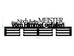 Medaillenhalter Es ist noch kein Meister 60 cm - Image 3