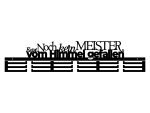 Medaillenhalter Es ist noch kein Meister 80 cm