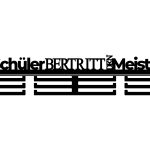 Medaillenhalter Der Schüler betritt den Meister 60 cm