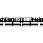 Medaillenhalter Der Schüler betritt den Meister 80 cm