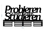 Medaillenhalter Probieren geht über Studieren 40 cm - Image 3