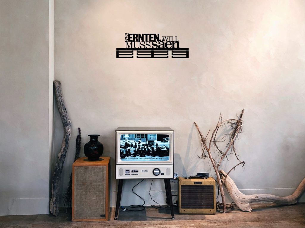 Medaillenhalter Wer ernten will, muss säen 60 cm - Image 2