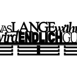 Medaillenhalter Was lange währt, wird endlich gut 60 cm