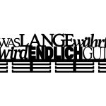 Medaillenhalter Was lange währt, wird endlich gut 80 cm