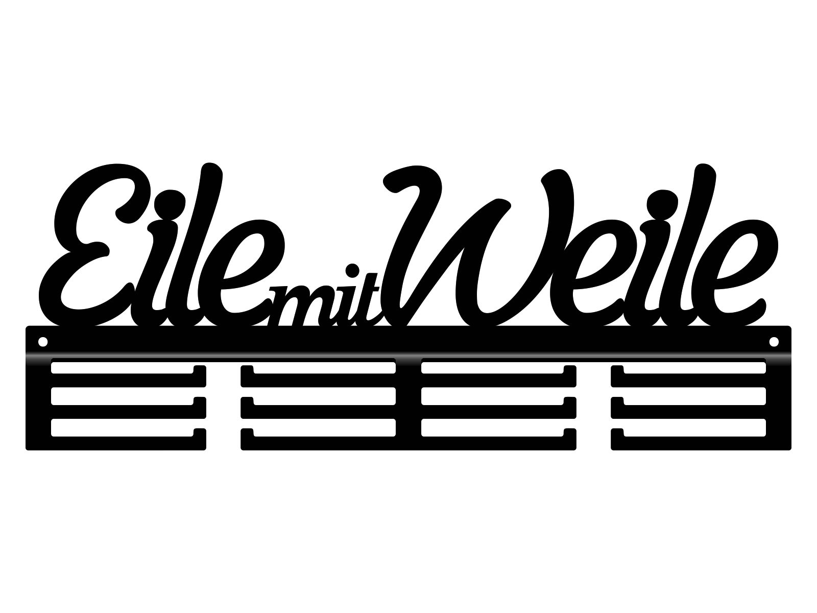 med241-40-cza Medaillenhalter Eile mit Weile 40 cm - Image 1