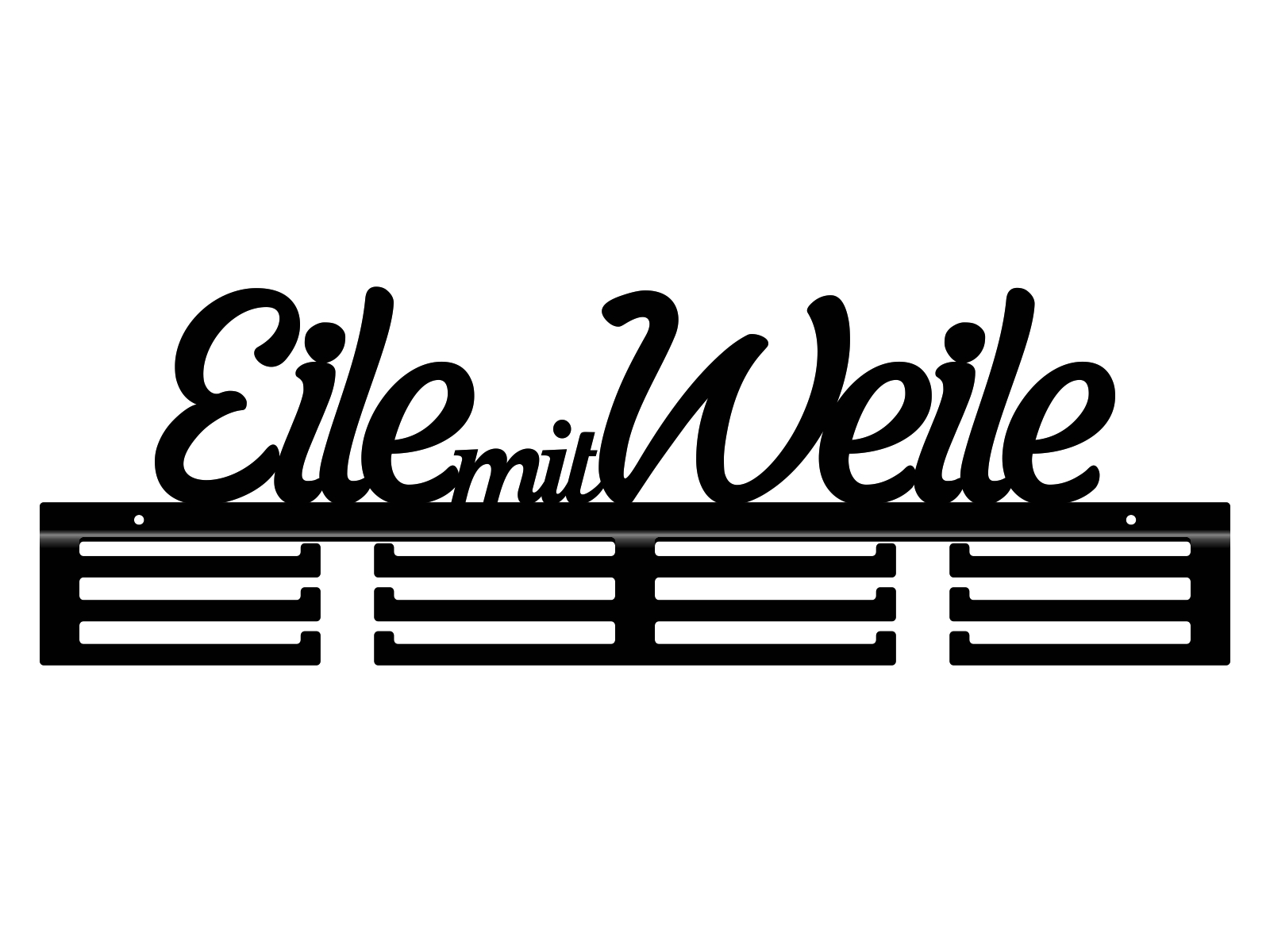 med241-60-cza Medaillenhalter Eile mit Weile 60 cm - Image 1