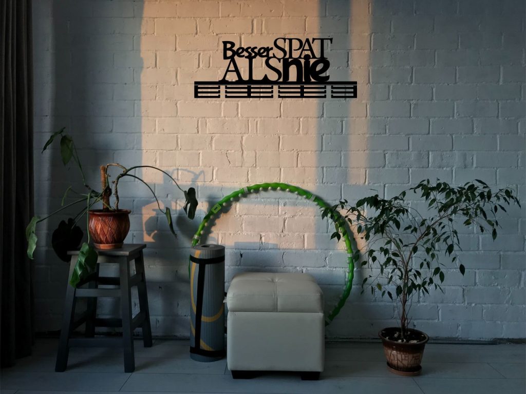 Medaillenhalter Besser spat als nie 80 cm - Image 2