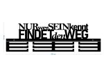 Medaillenhalter Nur wer sein Ziel kennt 60 cm - Image 3