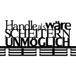 Medaillenhalter Handle, als wäre Scheitern unmöglich 80 cm