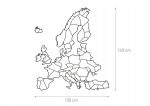 Metall Karte von Europa DES045 130 cm - Image 2