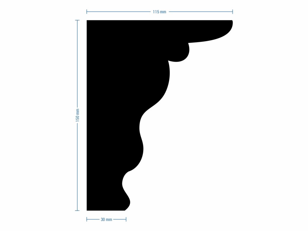 Möbelfuß Palace 15 cm - Image 4