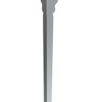 Bein für Palace Tisch Chrom