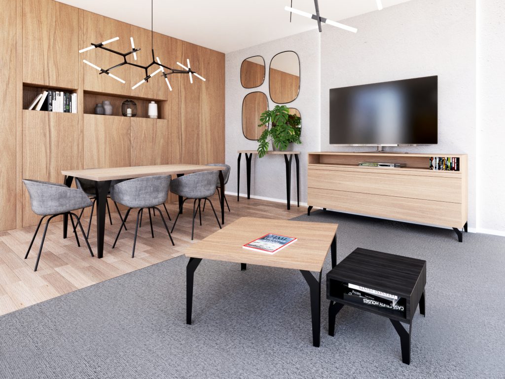 Tischbein Moderna 72 cm - Image 2