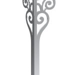 Tischbein Sara Chrom