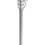 Tischbein Sara Chrom