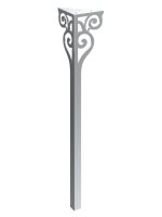 Tischbein Sara Chrom