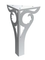 Schrankfuß Gian chrom