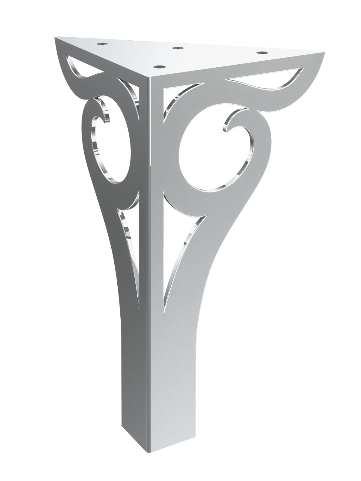 Schrankfuß Gian chrom Schrankfuß Gian chrom