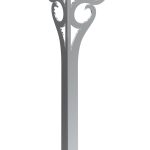 Bein für Gian Tisch Chrom