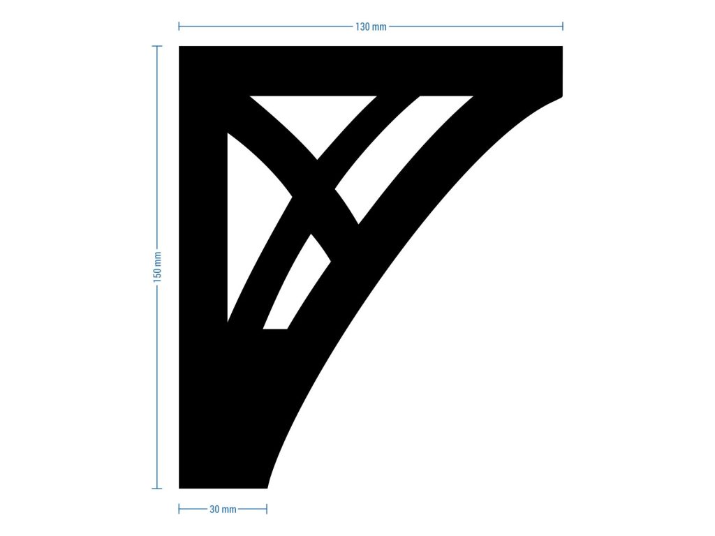Möbelfuß Tracery 15 cm - Image 4