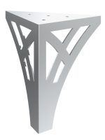 Korpusbein Maßwerk Chrom