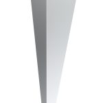 Tischbein Simpla chrom