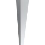 Tischbein Simpla Chrom