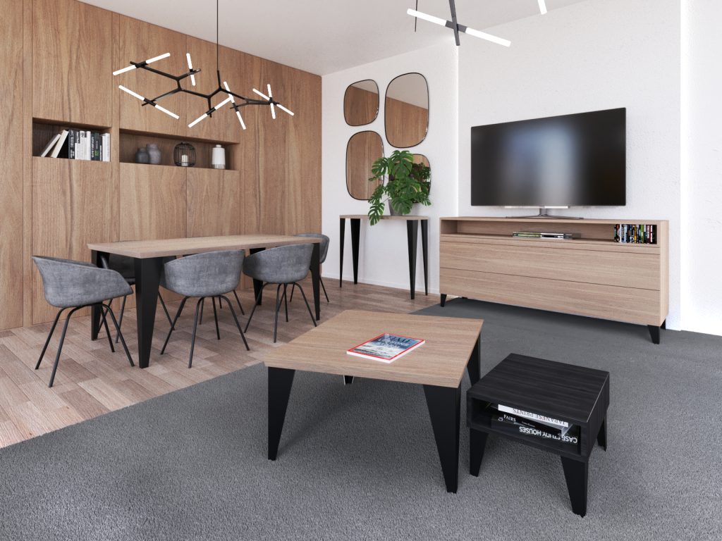 Konsolentischbein Simpla 90 cm - Image 2