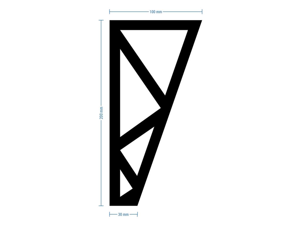 Schrankfuß Polygon 20 cm - Image 4