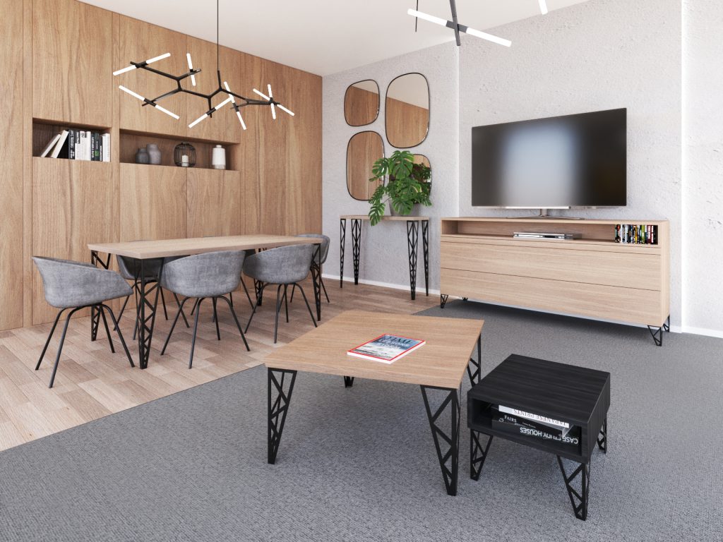 Tischbein Polygon 72 cm - Image 2