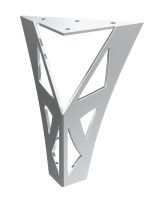 Hummer Möbel Bein in Chrom